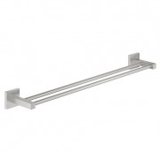 Держатель для полотенец Grohe QuickFix Start Cube двойной металл суперсталь 41104DC0