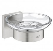 Мильниця для ванної Grohe QuickFix Start Cube з тримачем суперсталь 41096DC0