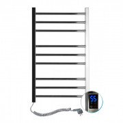 Электрический полотенцесушитель NAVIN Класcик Квадро 500х800 Sensor (подключение слева) таймер хром 10-016153-5080