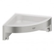 Полиця для душу Grohe QuickFix Start Cube кутова метал/пластик суперсталь 41106DC0