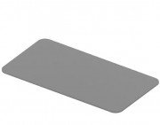 Полиця для консолі ArtCeram Fuori Scala кераміка сірий (grey olive) TFC004 15;00