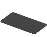 Полка для консоли ArtCeram Fuori Scala керамика черный матовый TFC004 17;00