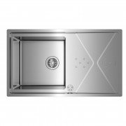 Мийка для кухні Teka BROOKLYN 50 M-XP 1B 1D 86.4×50.4 см нержавіюча сталь полірована 115100022