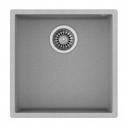 Мойка для кухни Teka Square 40.40 TG 44х44 см под столешницу тегранит серый 115230026