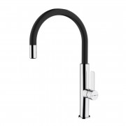 Змішувач для кухні Teka FOT 995 одноважільний хром чорний 116030023