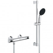 Термостат для душу Grohe QuickFix Precision Flow з душовим гарнітуром хром 34800001