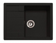 Мийка для кухні Teka Astral 45 B-TG 65х50 см з крилом теграніт чорний металік 40143580