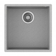 Мийка для кухні Teka Square 40.40 TG 44х44 см під стільницю теграніт сірий 115230026