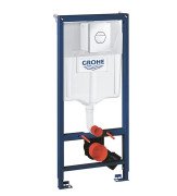 Комплект инсталляции Grohe Solido с клавишей смыва Sail хром 38832000