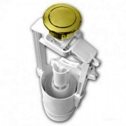 Зливний механізм для середнього бачка унітазу Artceram Hermitage золото HEA014 73