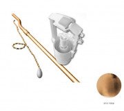 Зливний механізм для бачка унітазу Artceram Hermitage рожеве золото HEA006 77