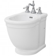 Биде напольное ArtCeram Hermitage 36х55 см керамика белый HEB001 01;00