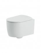 Підвісний унітаз ArtCeram Monet безободковий 36х52 см кераміка білий матовий MNV001 05;00