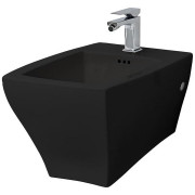 Біде підвісне ArtCeram Jazz 36х53,5 см кераміка чорний матовий JZB001 17;00