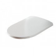 Сиденье с крышкой для унитаза ArtCeram Monet Soft-Close дюропласт белый петли хром MNA001 01;71