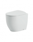 Унітаз для підлоги ArtCeram Monet безободковий 36х52 см кераміка білий матовий MNV002 05;00