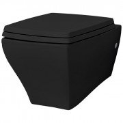 Унитаз подвесной ArtCeram Jazz 36х53,5 см керамика черный матовый JZV001 17;00