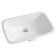 Раковина для ванной ArtCeram Nettuno 56,5х38,5 см под столешницу керамика белый NTL001 01;00