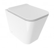 Унитаз напольный Ponsi Wave безободковый 36х54 см керамика белый глянец BCWAVLVASO0003