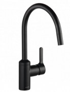 Смеситель для кухни Kludi Bingo Star с выдвижной лейкой черный матовый 428513978