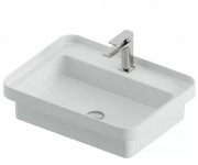 Раковина для ванной ArtCeram Fuori Scala 60,5х45,5 см керамика белый матовый TFL034 05;00