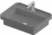 Раковина для ванной ArtCeram Fuori Scala 60,5х45,5 см керамика серо-синий (denim) TFL034 37;00