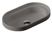 Раковина для ванної ArtCeram Fuori Scala 58,3х36,3 см кераміка сірий (grey olive) TFL033 15;00