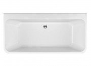 Ванна акриловая Radaway Gloria 170x75 см пристенная белый WA1-54-170x075U