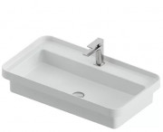 Раковина для ванной ArtCeram Fuori Scala 80,5х45,5 см керамика белый матовый TFL035 05;00