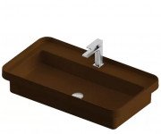 Раковина для ванной ArtCeram Fuori Scala 80,5х45,5 см керамика коричневый TFL035 39;00