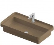 Раковина для ванной ArtCeram Fuori Scala 80,5х45,5 см керамика бежевый TFL035 41;00