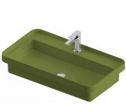 Раковина для ванної ArtCeram Fuori Scala 80,5х45,5 см кераміка зелена шавлія TFL035 44;00