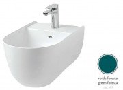 Біде підвісне ArtCeram The One 35х52 см кераміка зелений THB001 43;00