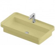 Раковина для ванної кімнати ArtCeram Fuori Scala 80,5х45,5 см кераміка жовтий TFL035 12;00