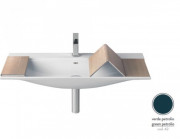 Раковина для ванної ArtCeram The One 90х42 см кераміка синьо-зелений THL002 42;00