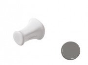 Гачок для ванної кімнати ArtCeram Civitas одинарний кераміка сірий CIC008 34;00