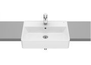 Раковина для ванной Roca Gap 55х42 см сантехническая керамика белый A3270YG000