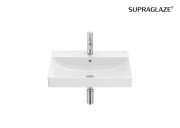Раковина для ванной Roca Ona 60x46 см Fineceramic® Supraglaze® белый A327686S00
