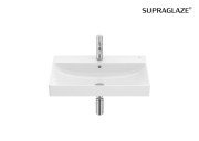 Раковина для ванной Roca Ona 65x46 см Fineceramic® Supraglaze® белый A327687S00