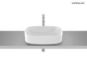 Раковина для ванной Roca Ona 50x37 см Fineceramic® Supraglaze® белый A3275L0S00