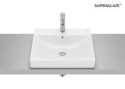 Раковина для ванной Roca Ona 50x45 см Fineceramic® Supraglaze® белый A32768LS00