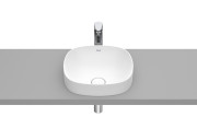 Раковина для ванної Roca Inspira 37х37 см Fineceramic® білий матовий A32750R620