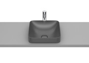 Раковина для ванной Roca Inspira 37х37 см Fineceramic® оникс A32753R640