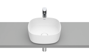 Раковина для ванной Roca Inspira 37х37 см Fineceramic® белый матовый A327502620