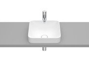 Раковина для ванної Roca Inspira 37х37 см Fineceramic® білий матовий A32753R620