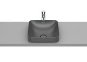 Раковина для ванної Roca Inspira 37х37 см Fineceramic® онікс A32753R640