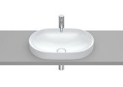 Раковина для ванной Roca Inspira 55х37 см Fineceramic® жемчужный A327527630