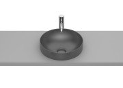 Раковина для ванной Roca Inspira ⌀37 см Fineceramic® оникс A32752R640