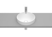 Раковина для ванної Roca Inspira ⌀37 см Fineceramic® білий матовий A32752R620