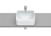 Раковина для ванной Roca Inspira 37х37 см Fineceramic® жемчужный A327532630